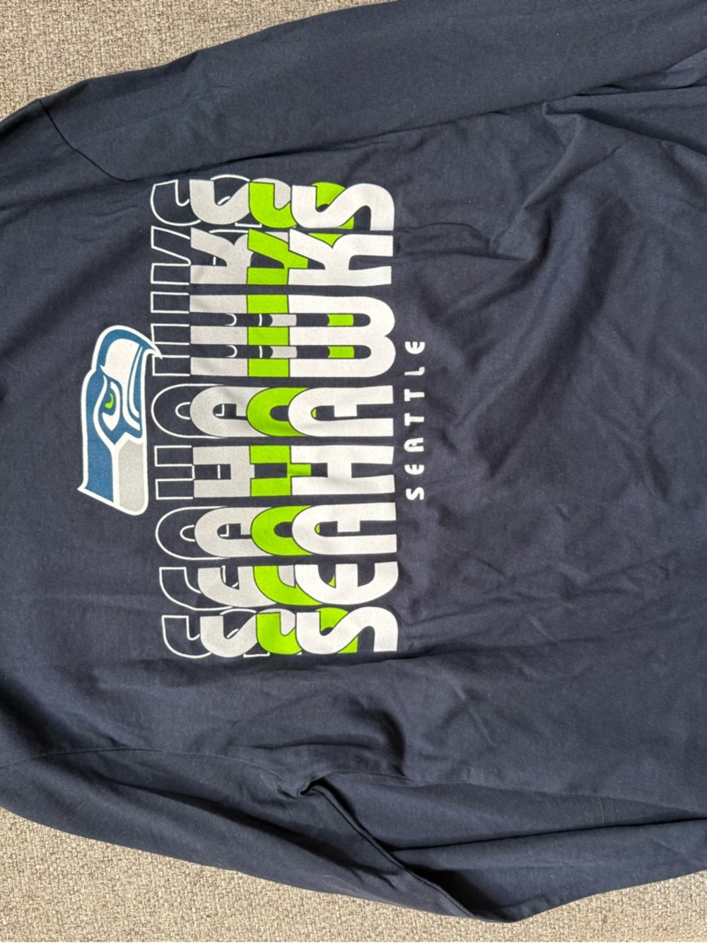 Seattle Seahawks Champion Navy long sleeve